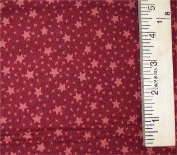 Burgundy Stars