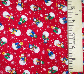 Red snowman